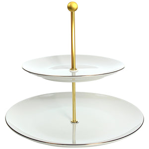 Mbajtese Porcelani x 2 Kate Gold