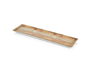 Pjatance Drejtkendore Ngjyre Drruri Melamine 58x16cm H.2cm