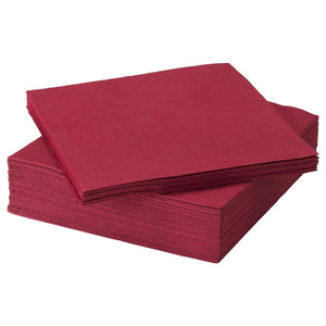 Pecete leter vishnje  x2 Veli x 100 Fije  airlaid