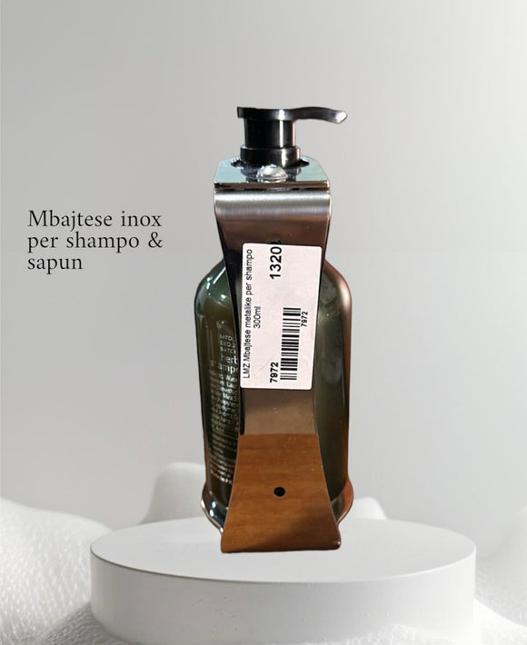 Mbajtese inox per shampo 300ml