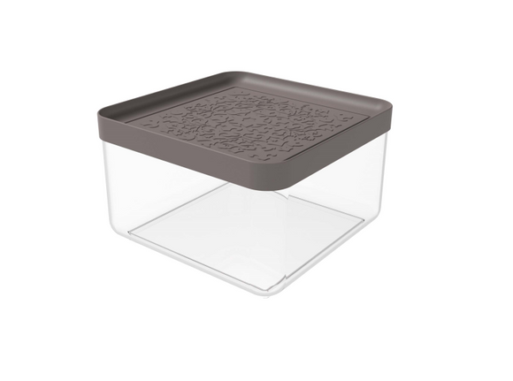 Kontenitor per ushqime Katror me Kapak hermetik  19x19x13,4CM