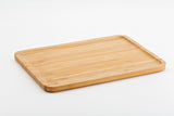 Tabaka drejtkendeshe Bambu 39x29,3 cm