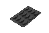 Forme Siliconi Ovale Set 4 pz x12Forma 170x285x15mm
