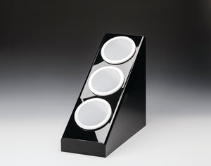 Mbajtese servisi plastike + tasa inox x 3cope e zeze