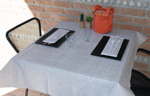 Mbulese Leter 100 x 100 Cm x 125 Pz e Bardhe me kafe
