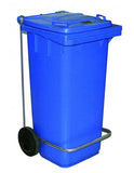Kosh Mbeturina me Pedale Blu/Jeshil/i Verdhe 120LT