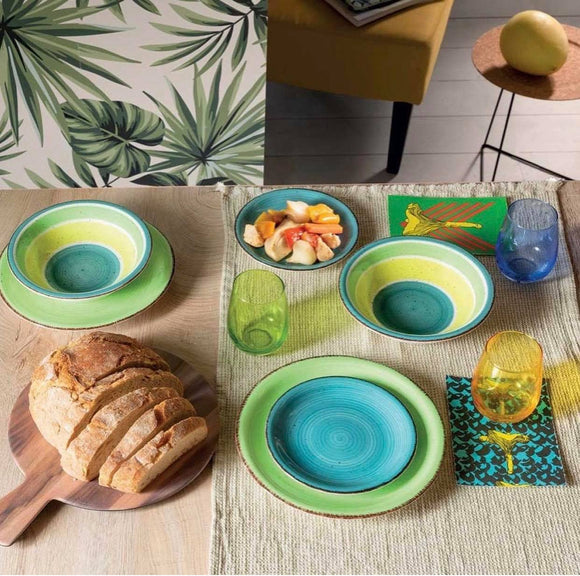 Set pjata porcelani 18cope