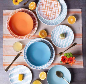 Set pjata porcelani 18cope