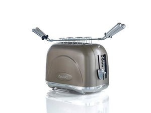 Toster Elektrik Gri 2 pinca + Tabaka Therrime 900w