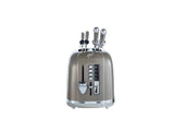 Toster Elektrik Gri 2 pinca + Tabaka Therrime 900w
