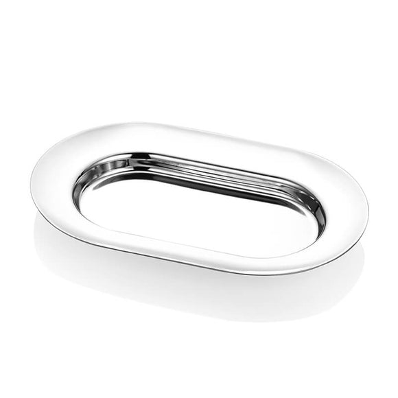 TABAKA OVALE INOX 12X19CM