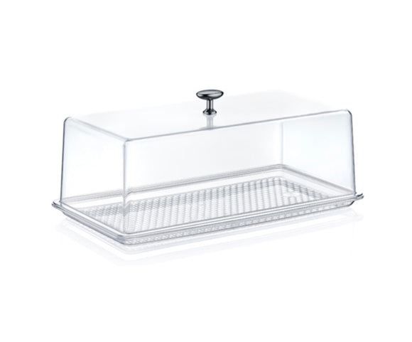 KONTENITOR PER USHQIME TRANSPARENT  32.5x17.5x11.5cm