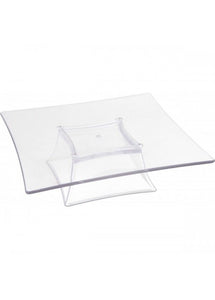 KONTENITOR PER USHQIME TRANSPARENT  polikarbonat 25x25cm