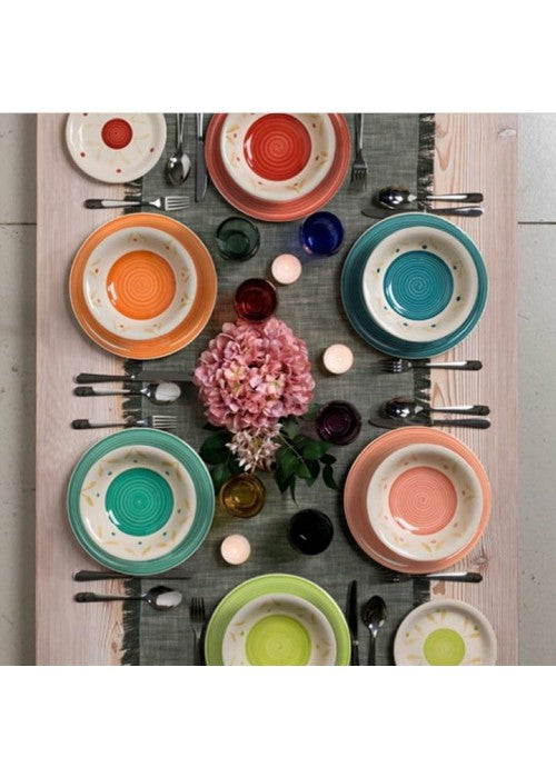 Set pjata porcelani 18cope